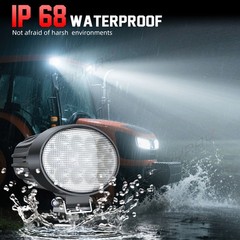 65W 5200LM LED Work Light Headlight For Deere 7720 7820 7920 7630 7730 7830 7930