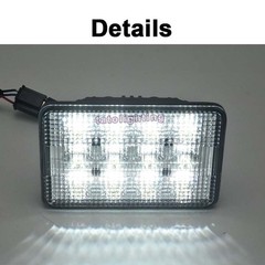 LED Work Lights Hi/Lo Beam For Case IH Combines 2144 2166 2188 2344 2366 2377