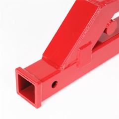 2″ Mount Receiver Trailer Hitch Clamp On Bucket Bobcat Deere Tractor Skid Steer