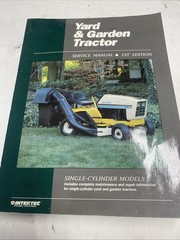 Yard And Garden Tractor Service Manual First Edition Single Cylinder Models