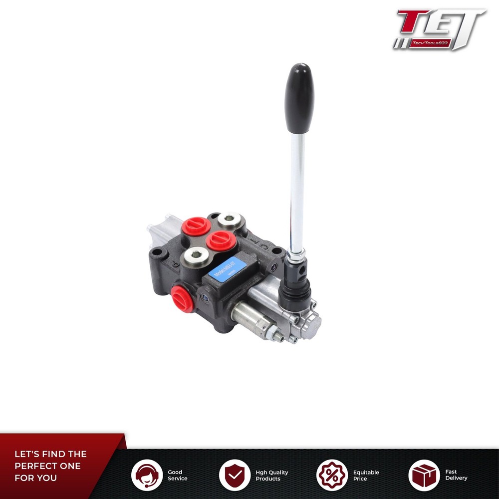1 SPOOL 8 GPM PRINCE MB11B5C1 DOUBLE ACTING HYDRAULIC VALVE 9-7861