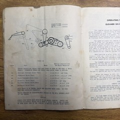 Gleaner Baldwin Model S 6-Foot Combine Assembly & Operating Manual