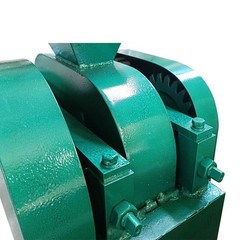 Open Box! Double Roller Crusher for Coal Stone Crushing Milling Machine 220V