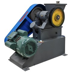 Electric Jaw Crusher Rock Crush Machine 220V Coal Stone Shatter Grinder