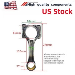 6PCS Connecting Rod For Hino J08E Engine for Kobelco SK260-8 SK330 Parts