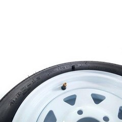 2 x Tires with 2 White Rim Weight: 36.38 lbs Rim Width: 4″ millionparts