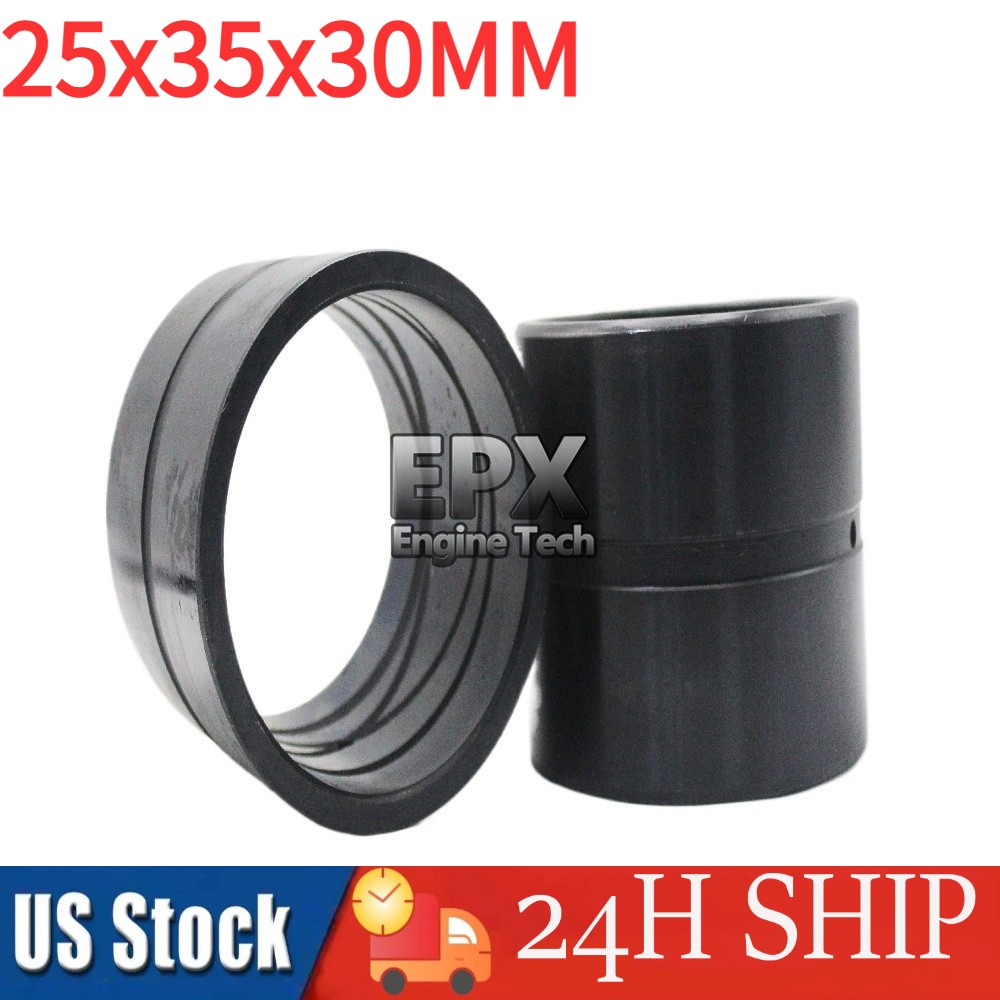 2PCS 25x35x30MM Excavator Bucket Bushing (ID x OD x L) BUSHING ,BEARING SLEEVE