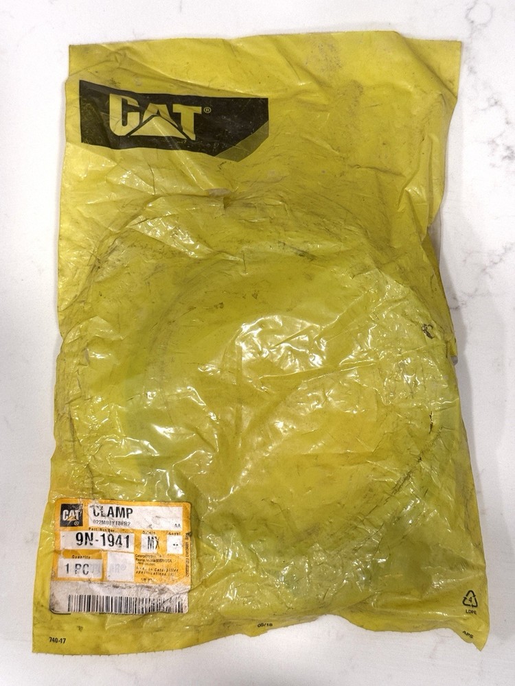 New Caterpillar CAT 9N-1941 9N1941 Clamp As Genuine OEM