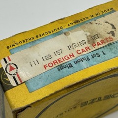 (1) NOS Goetze 77mm Piston Rings 111-198-157 Set Volkswagen VW
