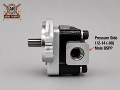 AHPR1 Hydraulic Pump for Chinese Mini Excavator RATO 420 Engine 9 Spline BSPP
