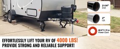 3500/4000lbs Electric Trailer Jack Automotive Mechanical Workshop Tools Power