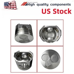 V2003 Overhaul Kit+4PCS connecting rod For Kubota Engine Bobcat 753 763 773 S185