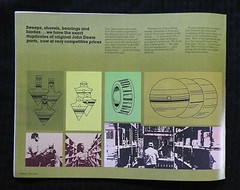 1985 JOHN DEERE CULTIVATORS HARROWS FINISHERS TILLAGE EQUIP SALES BROCHURE MINTY