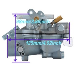 NEW Carburetor For Ford 1.6L, Clark, Bobcat, Skid Steer, Clark Zenith 6598372