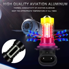 2 Super Bright LED Headlight bulbs for 2012-2013 Can-Am Commander 800R ATV