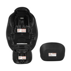 Low-Profile Seat & Sissy Bar Pad Fits Harley Touring 09-23 Road King Blue Stitch