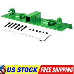 Heavy Duty Bolt On Compact Tractor Bucket Grab Hooks 2″ Receiver for John Deere
