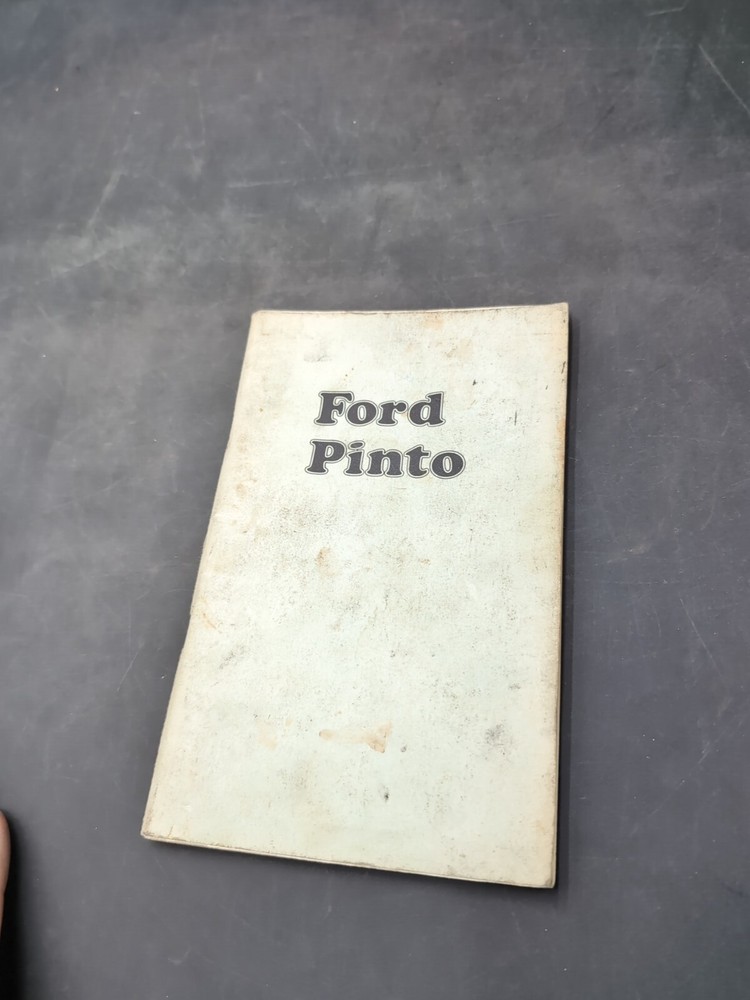 Original 1974 Ford Pinto Car Owners Manual Softcover 88 Pages