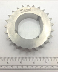 TSUBAKI D40ATL24SSZ001, Double Strand #40 Roller Chain Sprocket 24 Teeth, 0152H