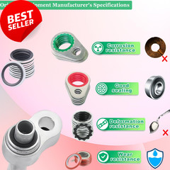 195PCS A/C Seal Kit, O-Ring Assortment, AC Gasket Seal, R134A Refrigerant
