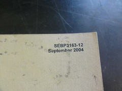 Caterpillar CAT MP15 MP20 MP30 MP40 Multi-Processor Parts Manual SEBP3163-12