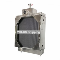 OEM# D89103 D77843 Aluminum Tractor Radiator For Case 580C 584C 585C 586C Models