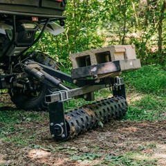 Black Boar 66009 ATV UTV Steel Agricultural Cultipacker Implement Attachment