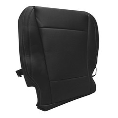 Black Perforated Leather Driver Bottom Seat Cover Ford F150 Lariat 2015-2017