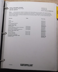 CAT CATERPILLAR 525B 535B SKIDDER ENGINE & POWER TRAIN SERVICE REPAIR MANUAL