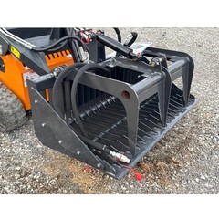 Landhonor New 44” Heavy-Duty Mini Rock Grapple Skid Steer Loader Attachment