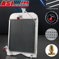 8N8005 3 Row Aluminum Radiator for Ford 8N 9N 2N 86551430