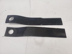 Qty/2 14″ Unbranded Rotary Cutter Blades for BushHog Mower King Skidsteer