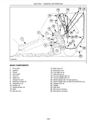 New Holland BR740 BR750 BR770 BR780 Round Balers Operators Manual PDF/USB