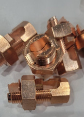 2 new 6-2 COPPER SPLIT BOLT WIRE CONNECTOR – BEST VALUE!