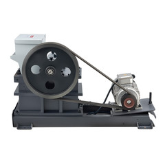 Uimoso Jaw Crusher 6.10 X 5.12″ Feed Size Rock and Stone Crushing Machine 220V