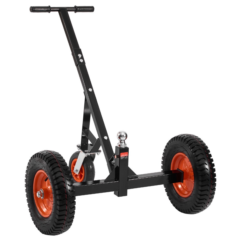 1200lbs Trailer Dolly 18 and 22 in Adjustable Height 2 in Ball 15.2 in Tires