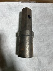 Repair Shank 2 5/8 Round To 2” hex 9 1/2 Inches Long ￼