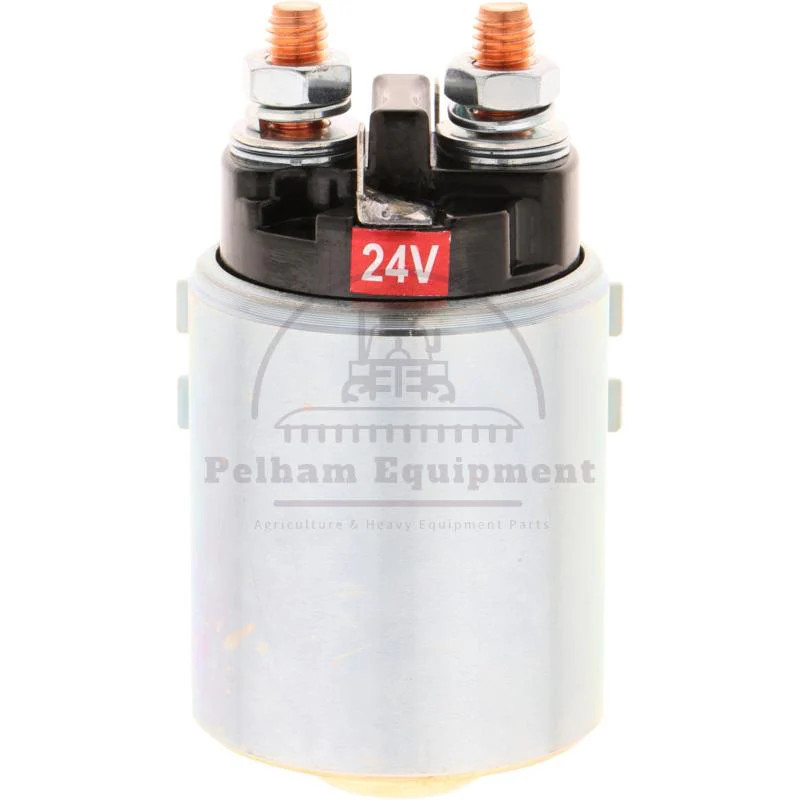 24V Solenoid Switch 80A 500A 5s 51.7mm 99.6mm 2 Holes Silver Contact