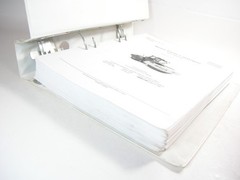 Original Atlas Copco Dynapac CA2500 Vibratory Roller Compactor Parts Manual Book