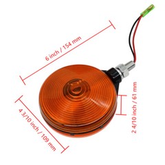 3C08175870 Amber Hazard Light 3C081-75870 For Kubota B L M Series Tractor
