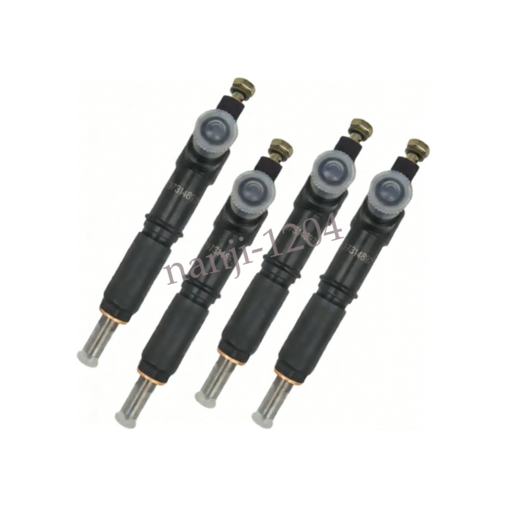 4PCS Fuel Injector 8973148971 for Isuzu Engine 3LD1 3LD2 4LB1 4LC1 4LE1 4LE2