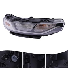 2020-2022 Kia Soul Right Headlight Assembly Halogen DRL With Bulb