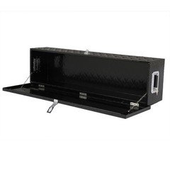 50″Aluminum Five Pattern Toolbox Single Lock Black