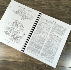 International Farmall A AV B BN Tractor Service Shop Parts Repair Manual Set