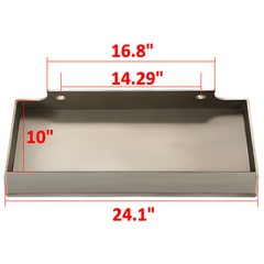 1/4″Thick Steel Mount Plate Mini Skid Steer Adapter Loader Quick Tach Attachment
