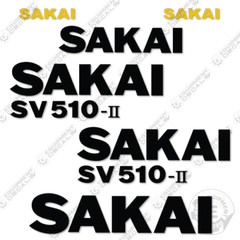Fits Sakai SV510-II Decal Kit Roller – 7 YEAR OUTDOOR 3M VINYL!