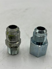 (QTY 3) Brass Craft Mild Steel Hydraulic Adapter Replacement Heavy Duty