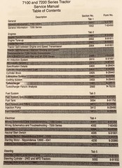 Case IH 7120 Tractor Service Manual Parts Catalog Repair Set Workshop Book