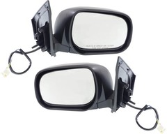 LH RH Side Power Non Heated Mirrors Toyota RAV4 2006-2008 Japan Built Paintable