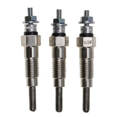 3X Glow Plugs 15951-65510 For Kubota B1550 B1750 B2150 KH-36 KH-41 KH-51 F2100